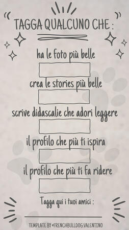 TAGGA QUALCUNO CHE
